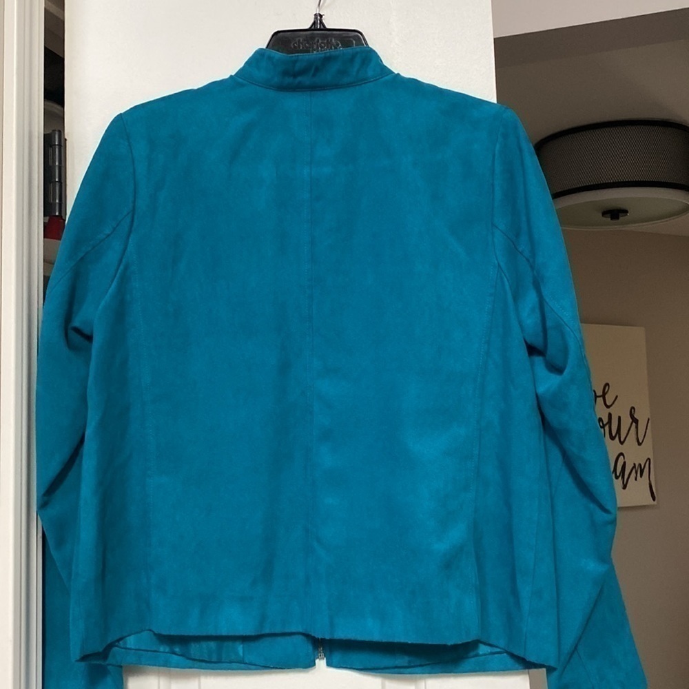 Studio Works Turquoise Jacket - Picture 2 of 3